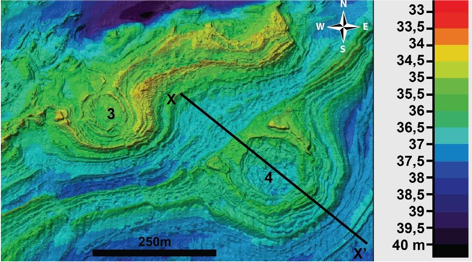 Bumps in the Bay. Newly discovered seafloor structures in Weymouth Bay